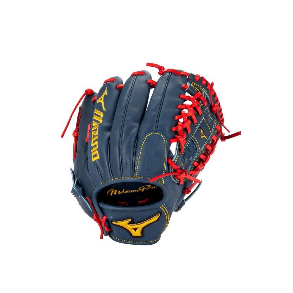 Mizuno Pro Mike Soroka 12" - Erkek Eldiven - Lacivert/Kırmızı Türkiye (HKAZFV-406)